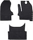 vidaXL Front Mats 3pcs for Iveco Daily 2014 Black