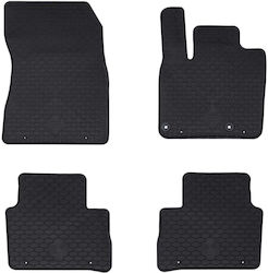 vidaXL Set Front and Back 4pcs for Nissan Qashqai 2021 Black
