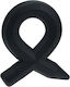 Pencil Liquid Silicone Cockring Black