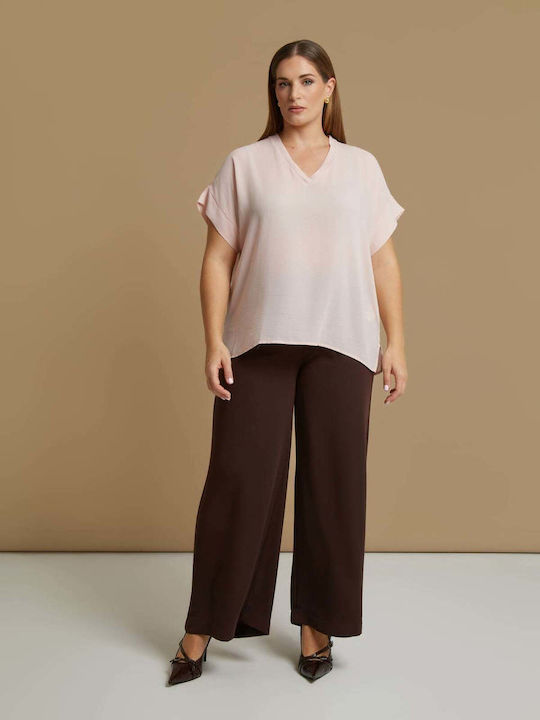 Mat Fashion Bluza Damă Esențială Mâneci Scurte ...