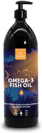 Pokusa Πολυβιταμίνες Σκύλου και Γάτας σε Έλαιο 500ml για Δέρμα & Τρίχωμα