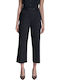 Women's Fabric Trousers Blue