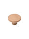 Roline Knob Furniture made of Wooden in Brown Color D40mm 563-OXIA 1pcs