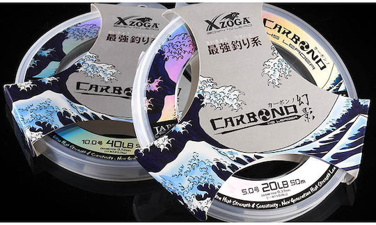 Πετονιά Xzoga Carbono Leader 50m 0.52mm