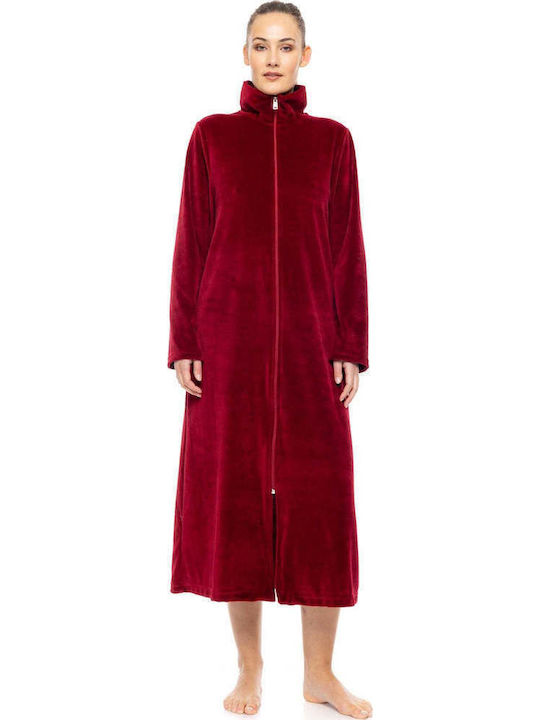 Pink Label Winter Women's Robe Pink