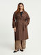 Women's Brown Trench Coat