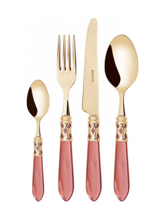 Casa Bugatti Aladdin Cutlery Set Stainless Red 16pcs