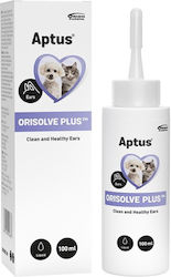 Aptus Orisolve Plus Ear Cleaning Solution Dogs Cats – 100 Ml