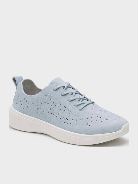 Damen Anatomisch Sneakers Hellblau