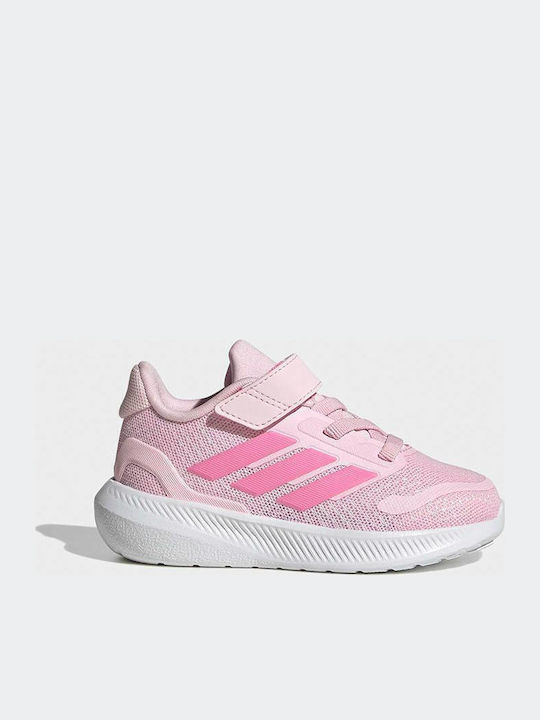 Runfalcon 5 Runfalcon 5 El I Kids Sports Shoes Volleyball with Hoop & Loop Closure Pink