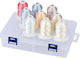 Set Fire De Broderie 9 Bobine 730 M Cutie De Depozitare Multicolor Tonuri Pastelate