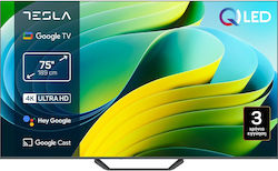 Tesla Inteligent 75" 4K QLED Q75E655GUS (2025) Tesla Inteligent 75" 4K QLED Q75E655GUS (2025)