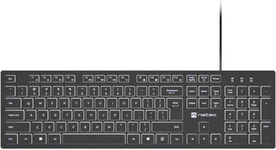Natec Herring Glow Keyboard English US