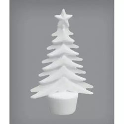 Styrofoam Christmas Tree Decorations Trees 5 Pieces