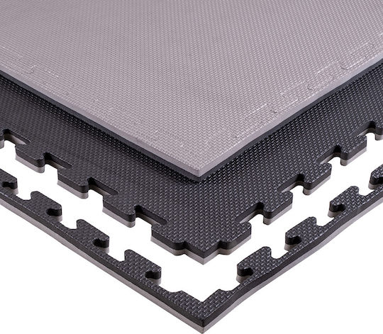 Optimum Boden Puzzle Fitnessstudio Doppelseitig 100x100x2cm 1Stück