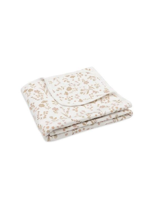Jollein Blanket Nursery Swaddling Blankets Cotton Ecru 75x100cm