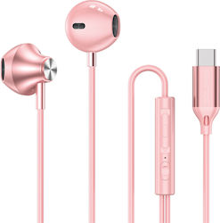 Bolaris Semi In-ear Earphones Usb-c Remote Control Model Jupiter Pink Bolaris Semi In-ear Earphones Usb-c Remote Control Model Jupiter Pink