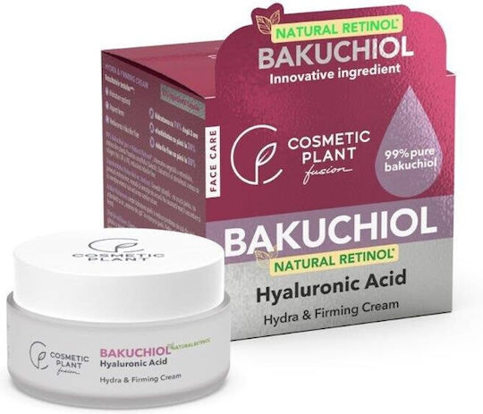 Cosmetic Plant Bakuchiol Hydra & Firming Cremă Hidratantă și Anti-îmbătrânire de Față cu Retinol și Acid Hialuronic 50ml