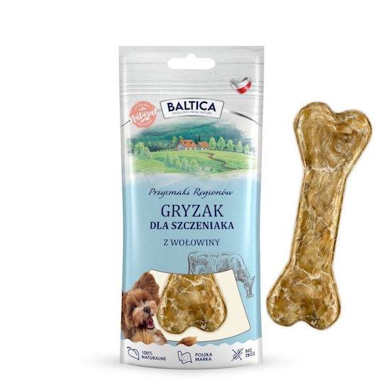Baltica Κόκκαλο Κατάλληλο για Κουτάβια με Γεύση Βοδινό