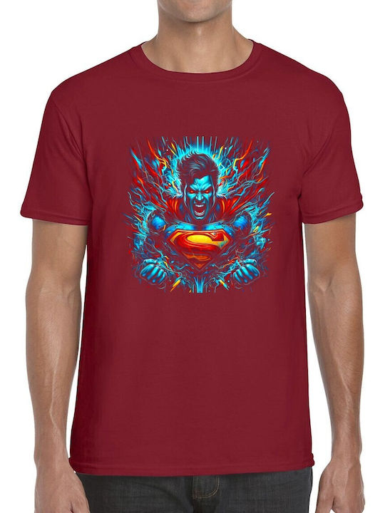 T-shirt Superman Energetic Burst Pop Culture Ca...