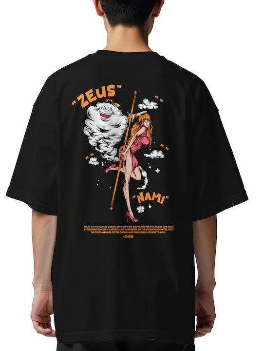 Tricou Oversized One Piece Nami Pop Culture Negru