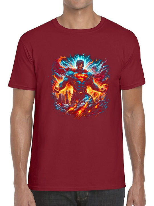 T-shirt Superman Elemental Fury Pop Culture Car...