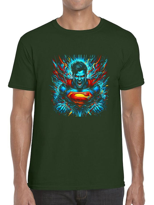 T-shirt Superman Energetic Burst Pop Culture Fo...