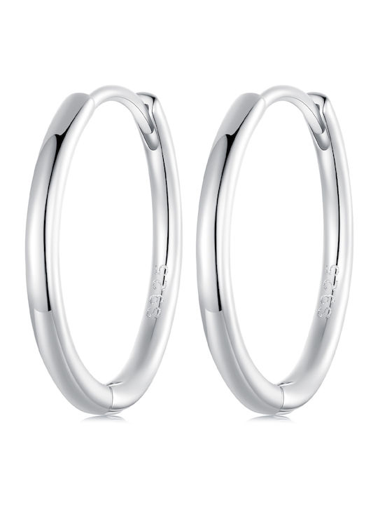 Daskalakis Single Earring Hoop made of Silver