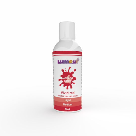Lumea Colorant pentru Cofetărie în Formă de Gel Roșu 1buc 200gr