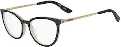 Love Moschino Brillengestelle mit Rezept Mol678...