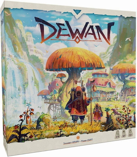 Board Game Dewan for 2-4 Players 10+ Years Old AMDSCFC01EN (EN) Space Cowboys Games