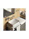Gedy Pirinei Double Wall-Mounted Bathroom Hook Silver