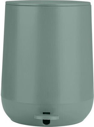 Estia Fjord Plastic Bathroom Basket Soft Close 5lt Green