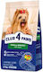 Club 4 Paws 2kg Trockenfutter für erwachsene Hunde kleiner Rassen mit Ente und Huhn