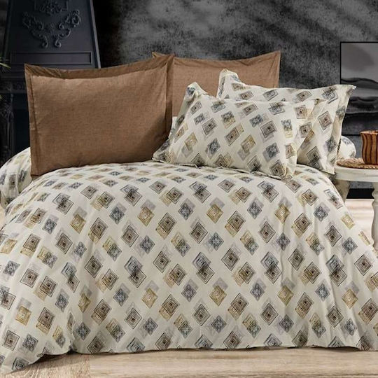 MayHome Σετ Μαξιλαροθήκες με Φάσα Γεωμετρικό 50x70εκ.