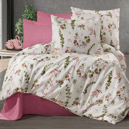 MayHome Pillowcase Set with Envelope Cover Floral 50x70cm.