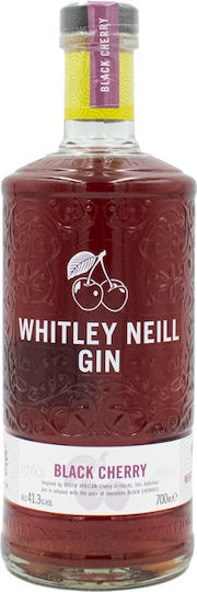 Aromatisierter Gin Schwarze Kirsche 41,3 % 700 ml
