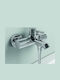 Ideal Standard Ceraline Mixing Bathtub Shower Faucet Complete Set Silver