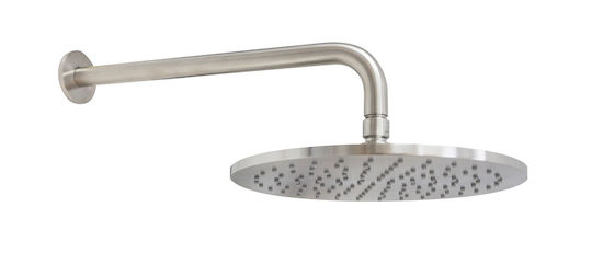 Piccadilly Round Showerhead 25cm with Arm