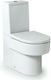 Roca Wall Mounted Plastic Low Pressure Rectangular Toilet Flush Tank White