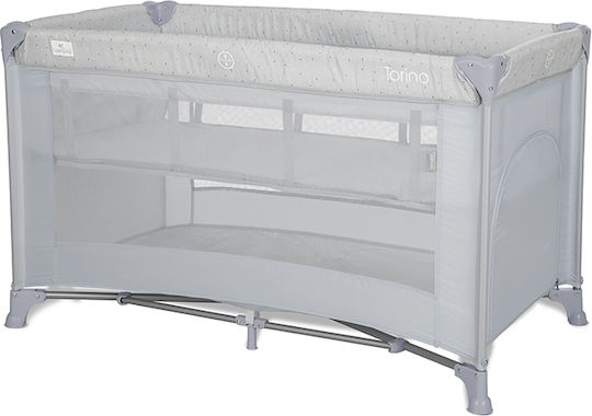 Lorelli Torino Playpen 2 Levels With Mattress Grey 68x127cm