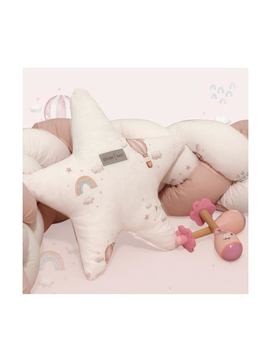 Decorative Star Pillow 37×37 Cm Design 422 Oliver Baby Oliver Baby