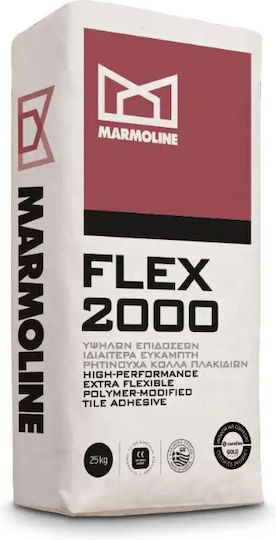 Tile Adhesive Resin-Based Flex 2000 White Marmoline 25kg