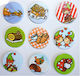 Decorative Double Nails Artemio 25mm Christmas 9 Pieces