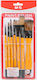 M&G Set Kunstpinsel 7 Stück Abh978c0