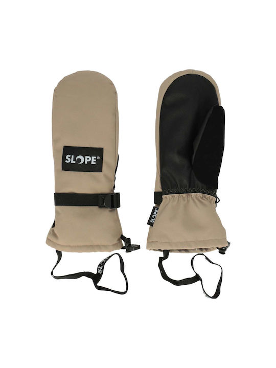Slope Unisex Γάντια Σκι & Snowboard Μπεζ