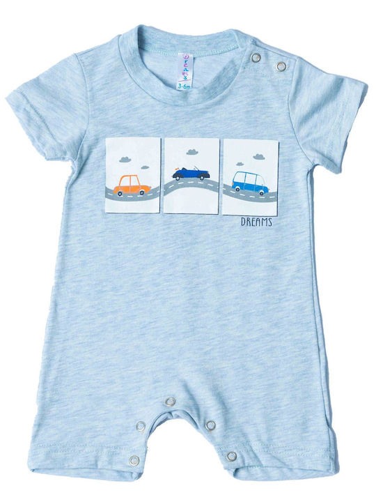 Dreams by Joyce Baby Bodysuit Light Blue