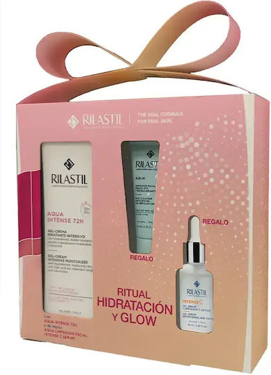 Rilastil Hydration And Glow Ritual Σετ Περιποίησης για Ενυδάτωση & Λάμψη 3τμχ