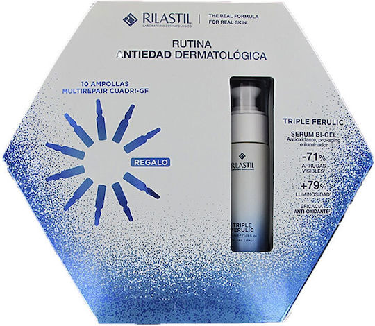 Rilastil Triple Ferulic Skin Care Set for Αnti-ageing 2pcs