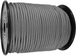 Σχοινί Πλεκτό Dyneema 3200kg Γκρι 6mm 1m